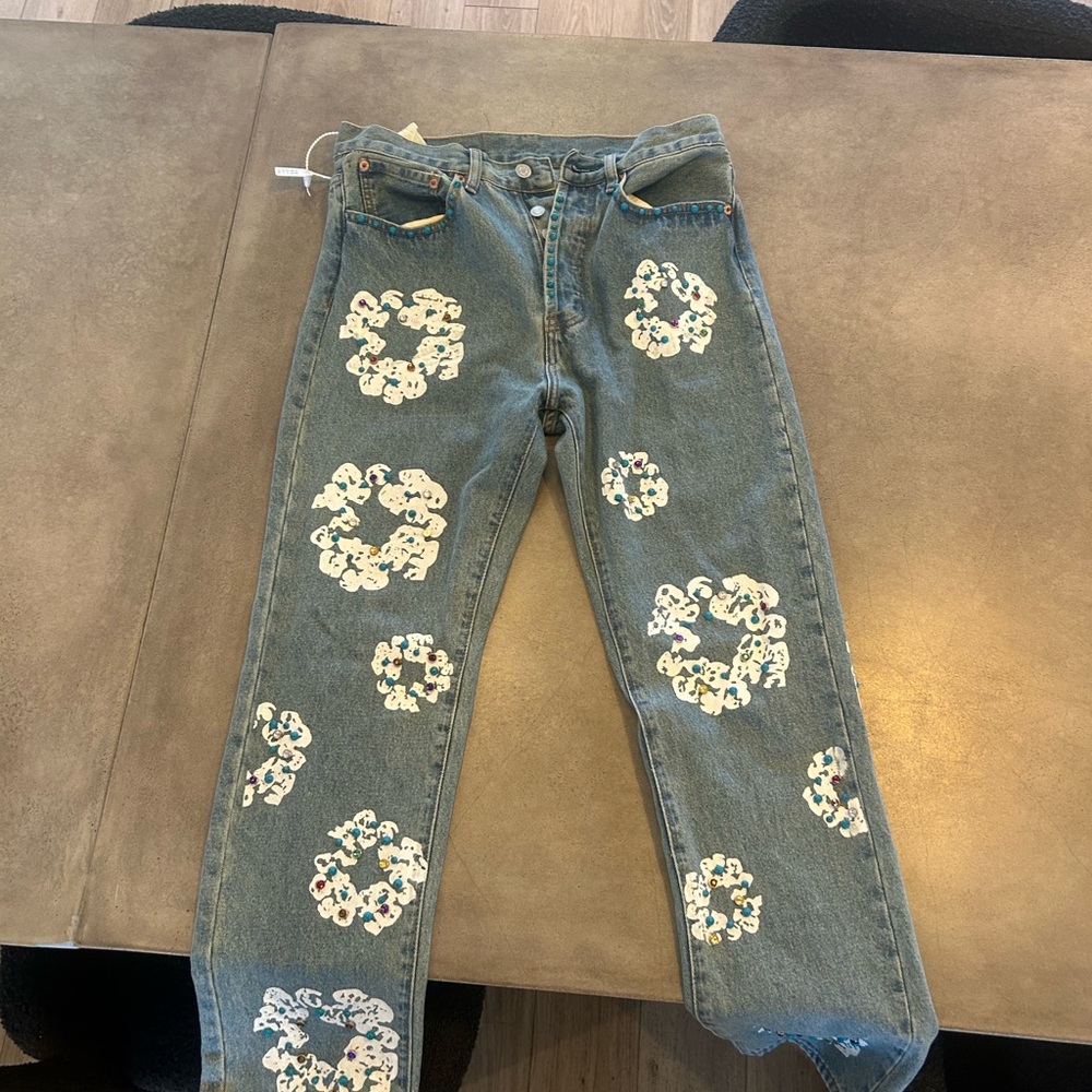 Denim Tears x Levi’s 501 “Cotton Wreath” jeans